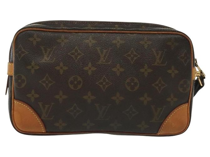 LOUIS VUITTON Clutch Marly Dragonne GM Monogram M51825 LV Auth th6294 Monogramma - vista 2