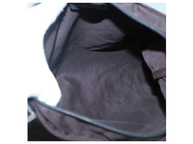 Borsa a Spalla PRADA Nylon Nero Argento Autentica 137625 - vista 11