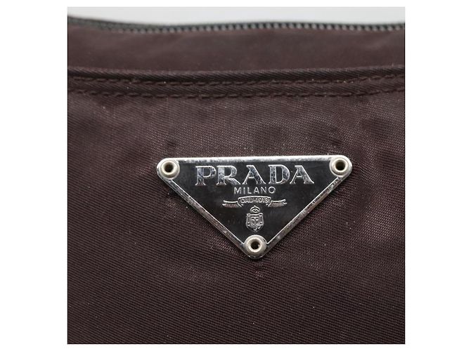Borsa a Spalla PRADA Nylon Nero Argento Autentica 137625 - vista 17
