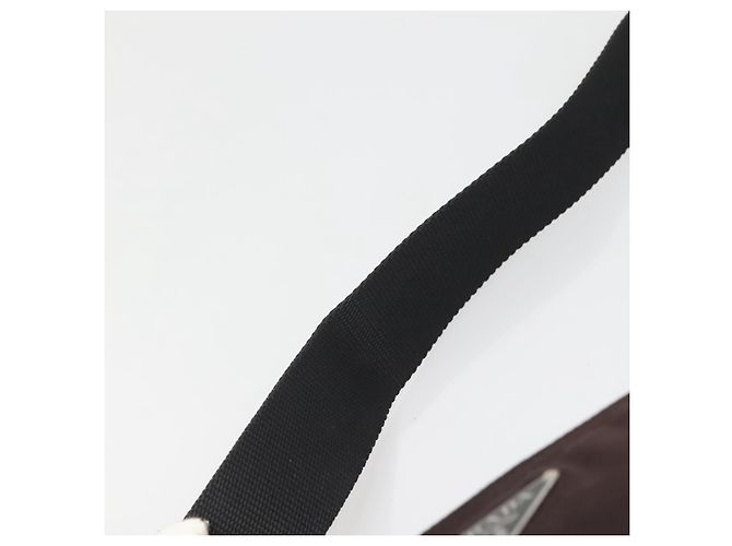 Borsa a Spalla PRADA Nylon Nero Argento Autentica 137625 - vista 8