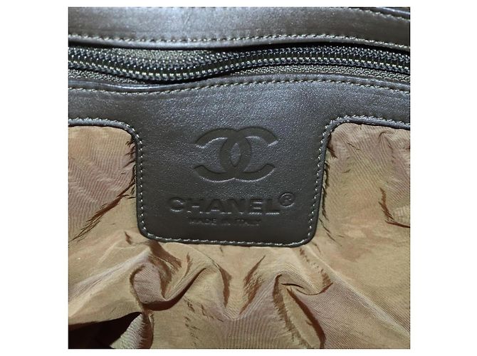 CHANEL Borsa a Mano Coco Cocoon Nylon Rossa Argento CC Auth 138367 Rosso - vista 18