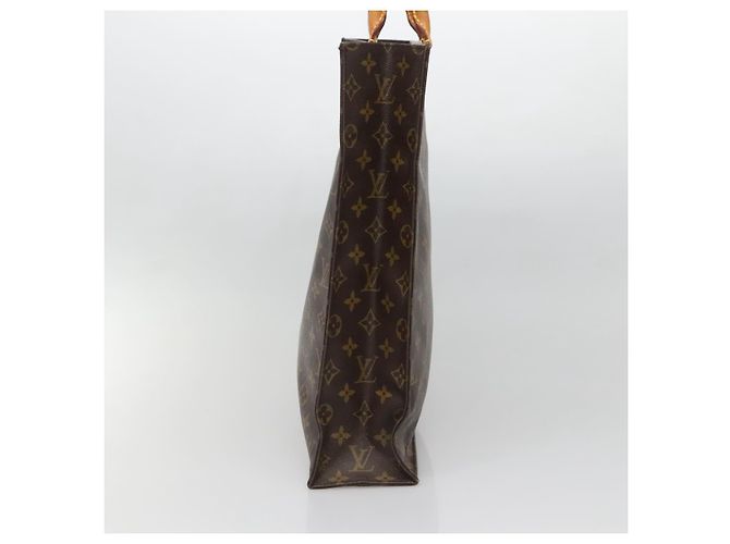 LOUIS VUITTON Borsa Sac Plat Monogram M51140 LV Auth 138172 Monogramma - vista 4