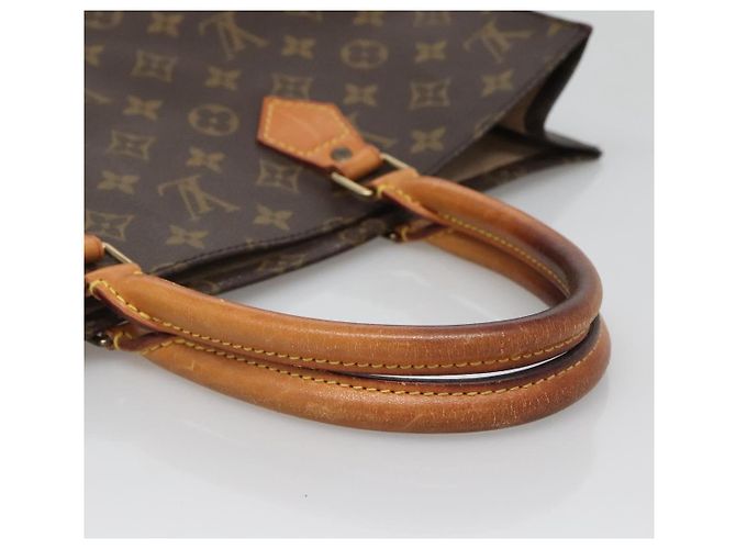 LOUIS VUITTON Borsa Sac Plat Monogram M51140 LV Auth 138172 Monogramma - vista 7