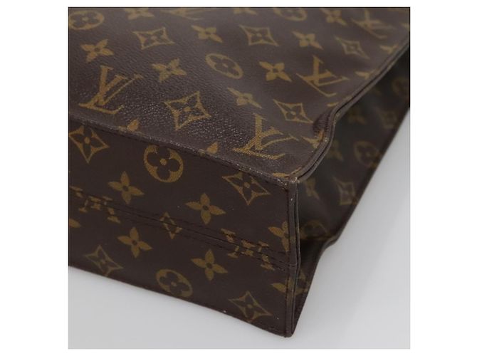 LOUIS VUITTON Borsa Sac Plat Monogram M51140 LV Auth 138172 Monogramma - vista 9