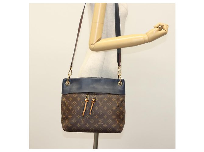 LOUIS VUITTON Monogram Tuile Reevess Schultertasche 2way M43441 LV Auth 129721 Monogramm - Ansicht 25