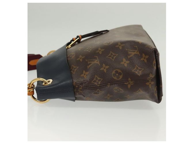 LOUIS VUITTON Monogram Tuile Reevess Schultertasche 2way M43441 LV Auth 129721 Monogramm - Ansicht 4