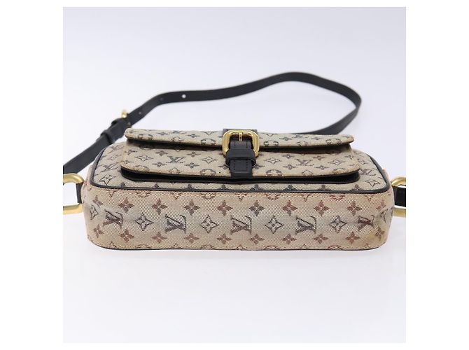 LOUIS VUITTON Borsa a Spalla Monogram Mini Juliet MM Blu M92004 LV Auth 138735 - vista 5