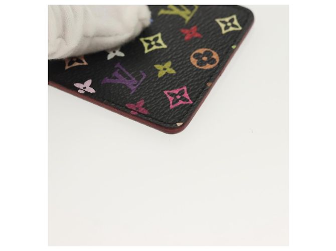 LOUIS VUITTON Multicolor Etui Miroir Hand Mirror Black M92651 LV Auth 137389 - view 13