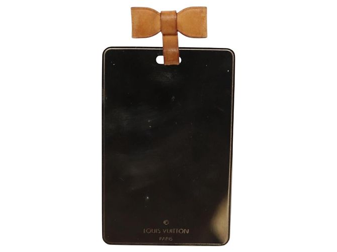 LOUIS VUITTON Multicolor Etui Miroir Hand Mirror Black M92651 LV Auth 137389 - view 2