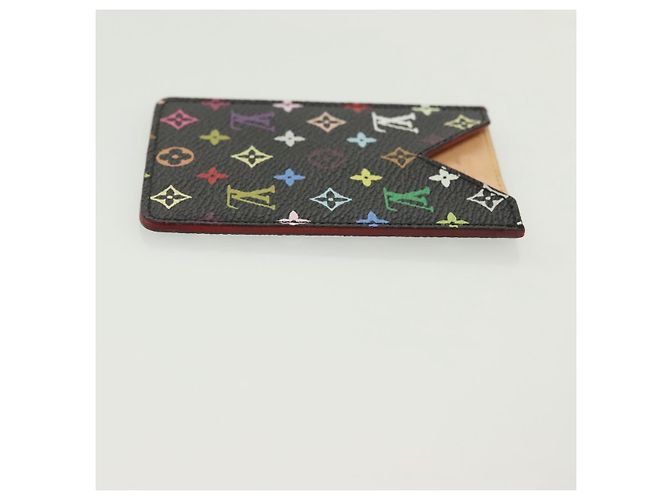 LOUIS VUITTON Multicolor Etui Miroir Hand Mirror Black M92651 LV Auth 137389 - view 6