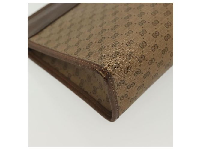GUCCI Clutch Micro GG Supreme PVC Beige 67 039 5465 Auth 133508 - vista 15