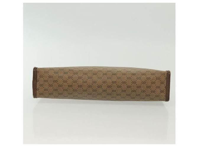 GUCCI Clutch Micro GG Supreme PVC Beige 67 039 5465 Auth 133508 - vista 7