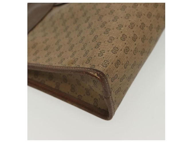 GUCCI Clutch Micro GG Supreme PVC Beige 67 039 5465 Auth 133508 - vista 8