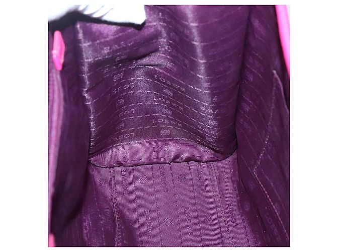 Borsa a Spalla LOEWE in Pelle Rosa Argento Autentica 138559 - vista 18