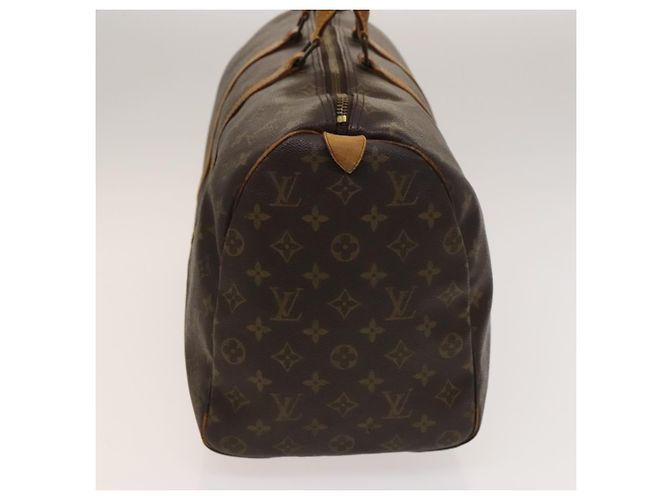 LOUIS VUITTON Borsa Boston Monogram Keepall 45 M41428 LV Auth 138602 Monogramma - vista 3