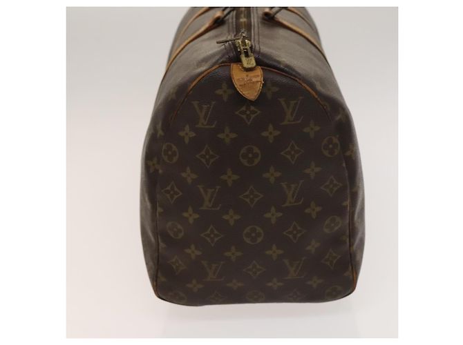 LOUIS VUITTON Borsa Boston Monogram Keepall 45 M41428 LV Auth 138602 Monogramma - vista 4