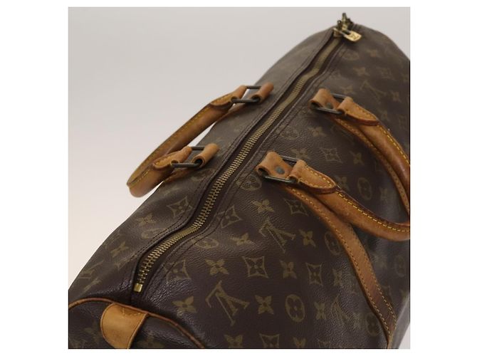LOUIS VUITTON Borsa Boston Monogram Keepall 45 M41428 LV Auth 138602 Monogramma - vista 6