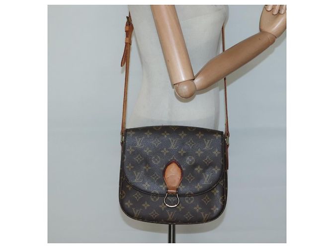 LOUIS VUITTON Borsa a Spalla Monogram Saint Cloud GM M51242 LV Auth 138712 Monogramma - vista 25