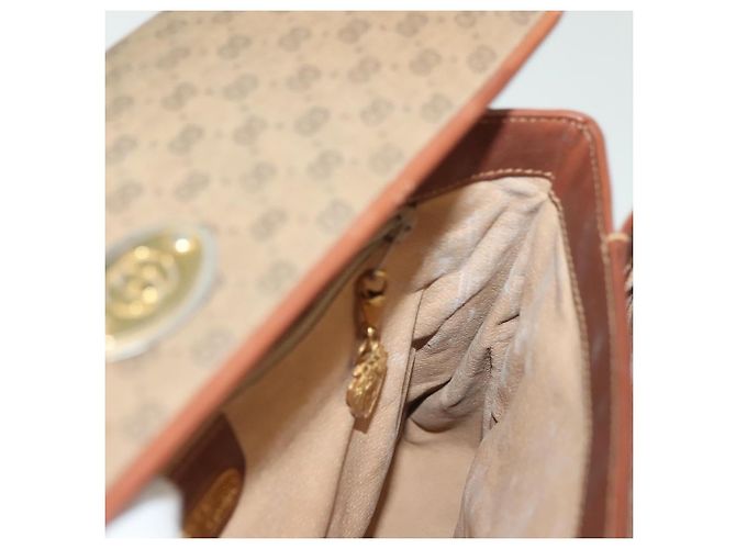 Gucci Borsa a mano Micro GG Supreme in PVC beige e oro 000 46 4857 Auth th6300 D'oro - vista 20