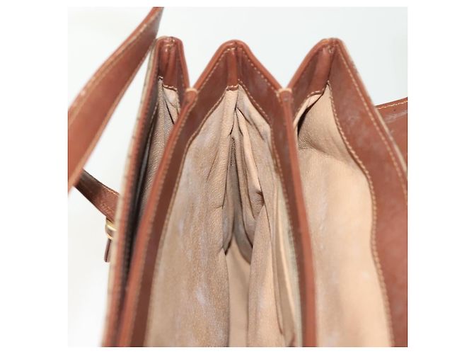Gucci Borsa a mano Micro GG Supreme in PVC beige e oro 000 46 4857 Auth th6300 D'oro - vista 21