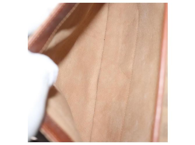 Gucci Borsa a mano Micro GG Supreme in PVC beige e oro 000 46 4857 Auth th6300 D'oro - vista 22