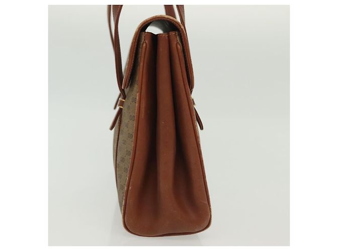 Gucci Borsa a mano Micro GG Supreme in PVC beige e oro 000 46 4857 Auth th6300 D'oro - vista 3