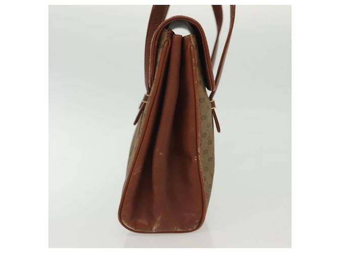 Gucci Borsa a mano Micro GG Supreme in PVC beige e oro 000 46 4857 Auth th6300 D'oro - vista 4