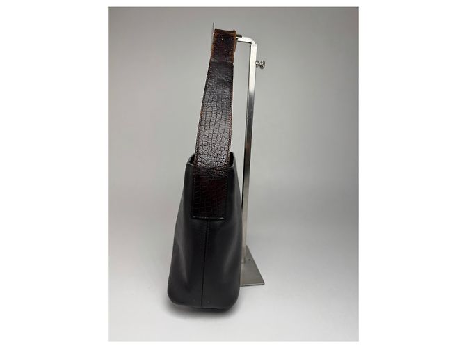 Céline Vintage Celine Ledertasche braun - Ansicht 11