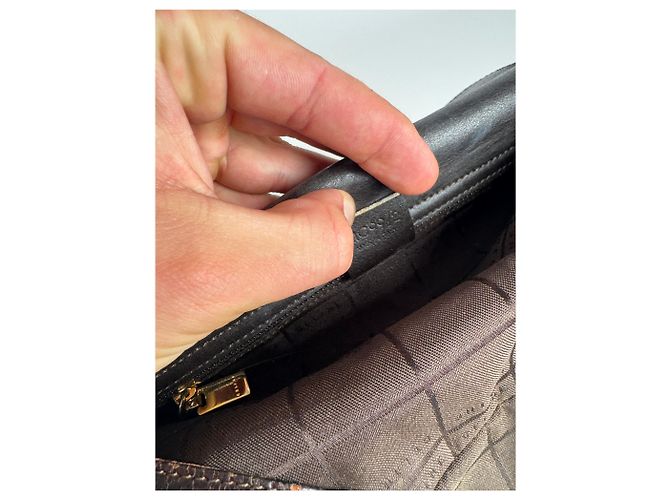 Céline Vintage Celine Ledertasche braun - Ansicht 4