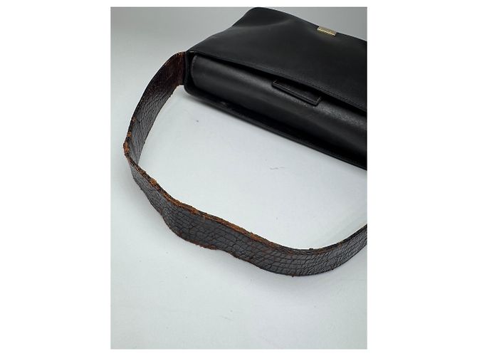 Céline Vintage Celine Ledertasche braun - Ansicht 8