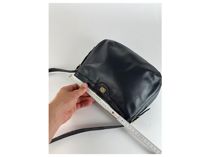 Vintage Givenchy 4G Ledertasche schwarz - Ansicht 12