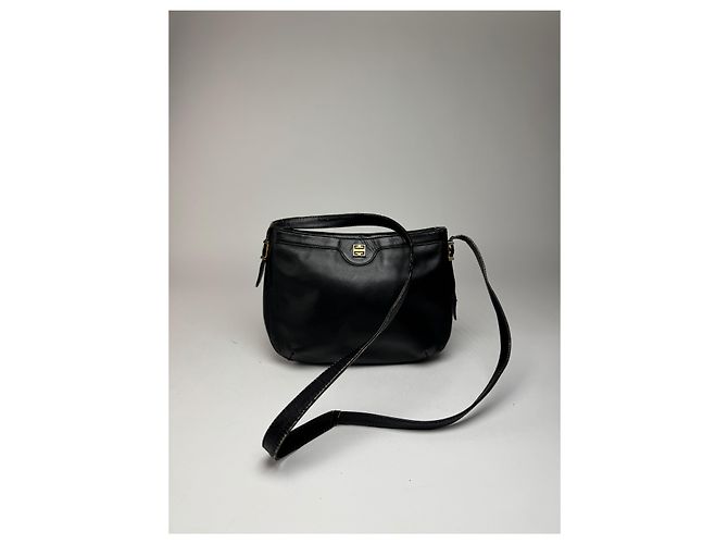 Vintage Givenchy 4G Ledertasche schwarz - Ansicht 14
