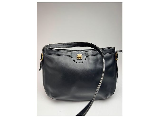 Vintage Givenchy 4G Ledertasche schwarz - Ansicht 5
