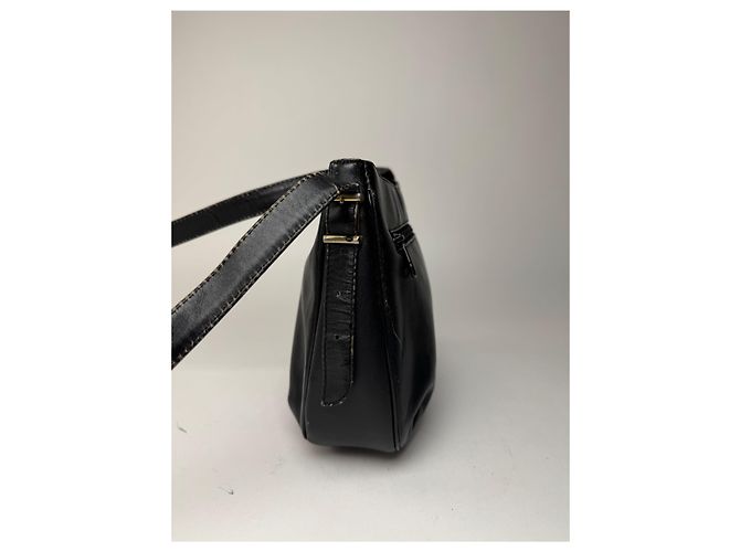 Vintage Givenchy 4G Ledertasche schwarz - Ansicht 8