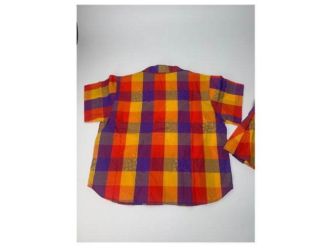 Vintage Yves Saint Laurent Karierter Twin Set Mehrfarben - Ansicht 10