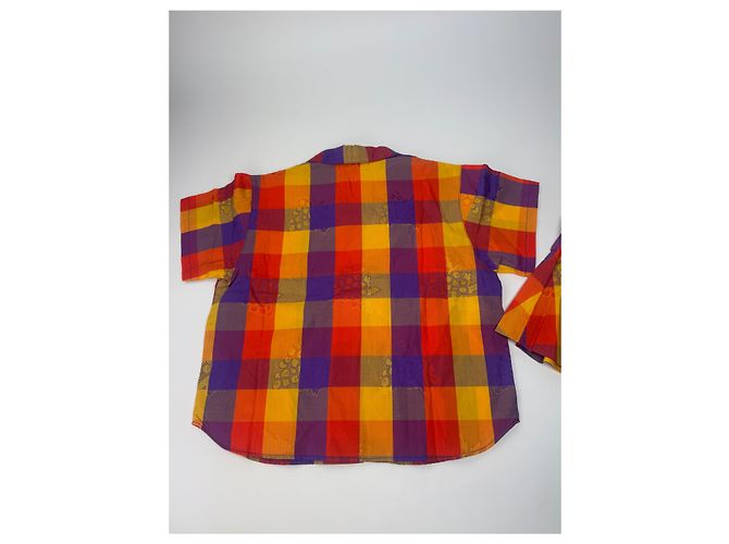 Vintage Yves Saint Laurent Karierter Twin Set Mehrfarben - Ansicht 11