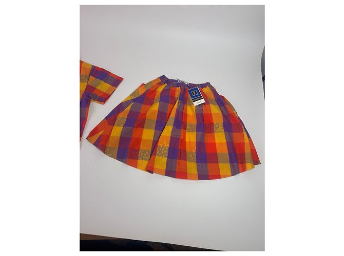 Vintage Yves Saint Laurent Karierter Twin Set Mehrfarben - Ansicht 6