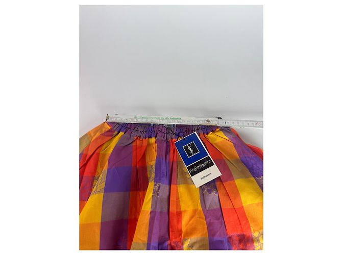 Vintage Yves Saint Laurent Karierter Twin Set Mehrfarben - Ansicht 7