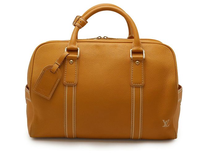Borsa Boston Carryall Tobaco Louis Vuitton Giallo - vista 2