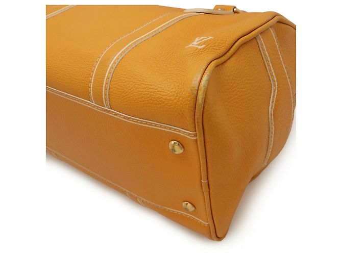 Borsa Boston Carryall Tobaco Louis Vuitton Giallo - vista 4