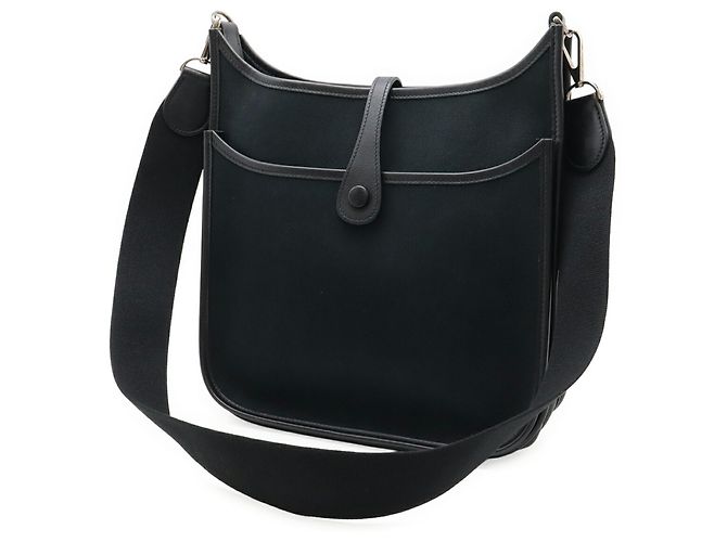 Hermès Hermes Evelyn II 2 PM Shoulder Bag Black - view 3