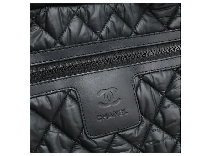 Borsa a mano Chanel Coco Cocoon Mark Nero - vista 10