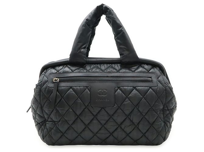 Borsa a mano Chanel Coco Cocoon Mark Nero - vista 2