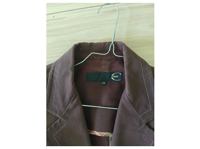 Vintage Just Cavalli Blazer Dunkelbraun - Ansicht 3