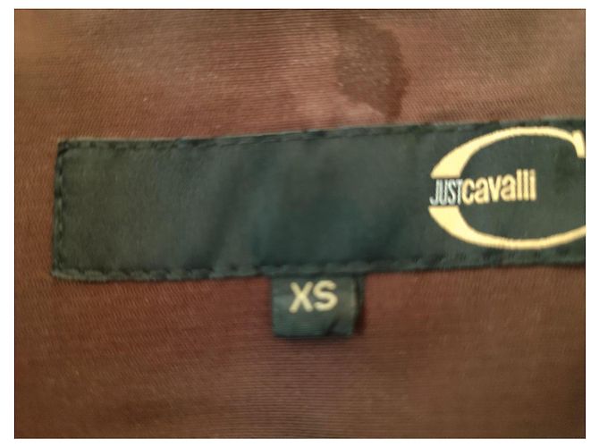 Vintage Just Cavalli Blazer Dunkelbraun - Ansicht 6