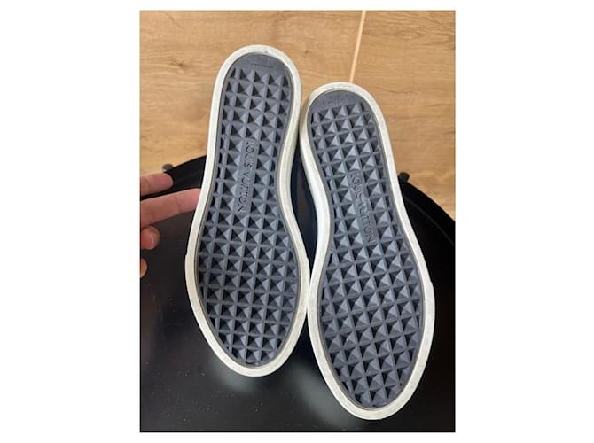 Botines de piel de ternera Louis Vuitton Azul marino - vista 5