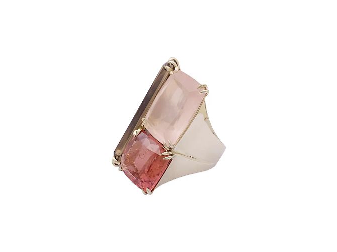H Stern H.Stern Ring, Kollektion 'Cobblestones', edles Gold, farbige Steine. - Ansicht 4