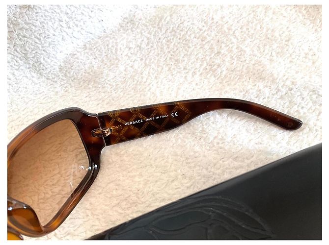 Gafas de sol Versace 461/13 Marrón Acetato Castaño - vista 5