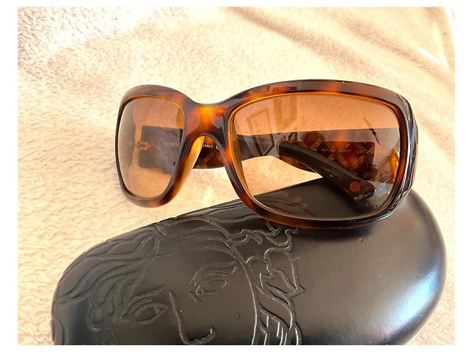 Gafas de sol Versace 461/13 Marrón Acetato Castaño - vista 9