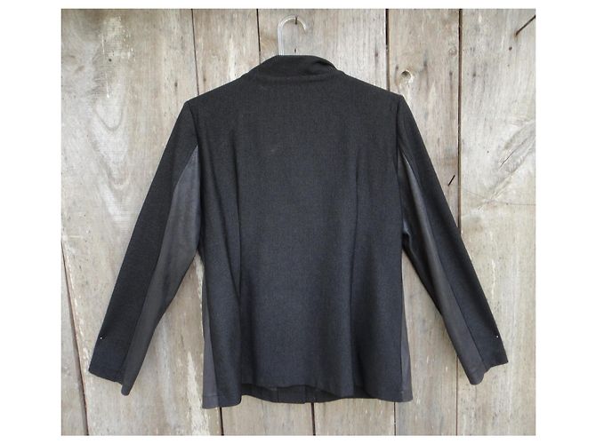 Autre Marque Halogen Jacke Schwarz Viscose - Ansicht 5